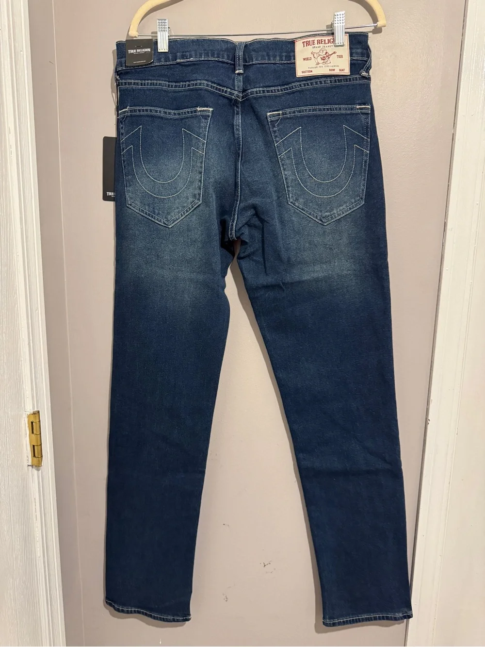 True Religion Geno Relaxed Slim Jeans Sz 32